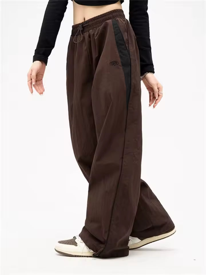 Retro Stripe Joggers - Streetwear Boulevard