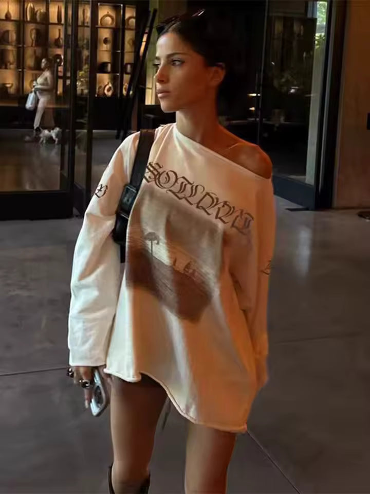 Wasteland Wanderer Oversized Top - Streetwear Boulevard