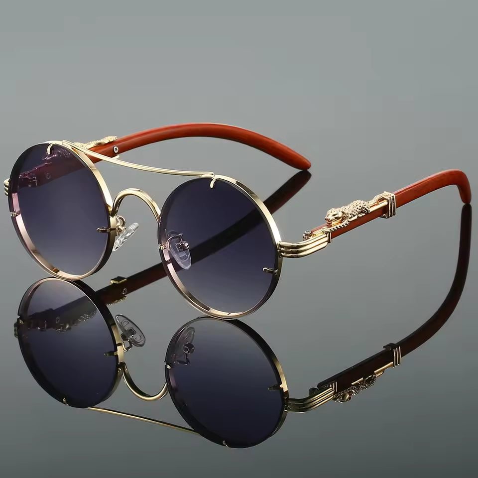 Golden Orbit Shades - Streetwear Boulevard
