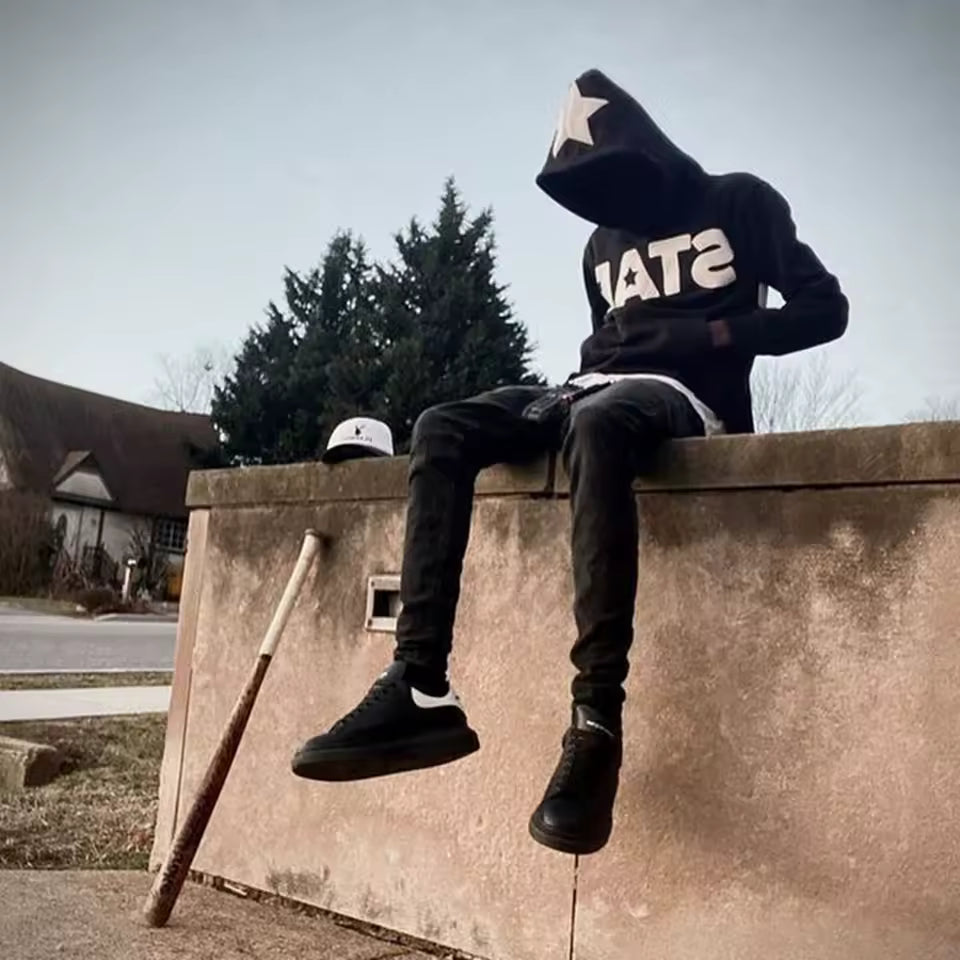 Starry Night Hoodie - Streetwear Boulevard