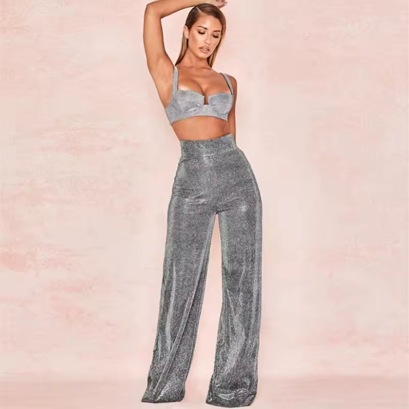 Cosmic Shine Trousers - Streetwear Boulevard