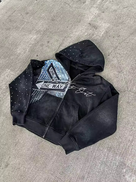One Way Out Jacket - Streetwear Boulevard