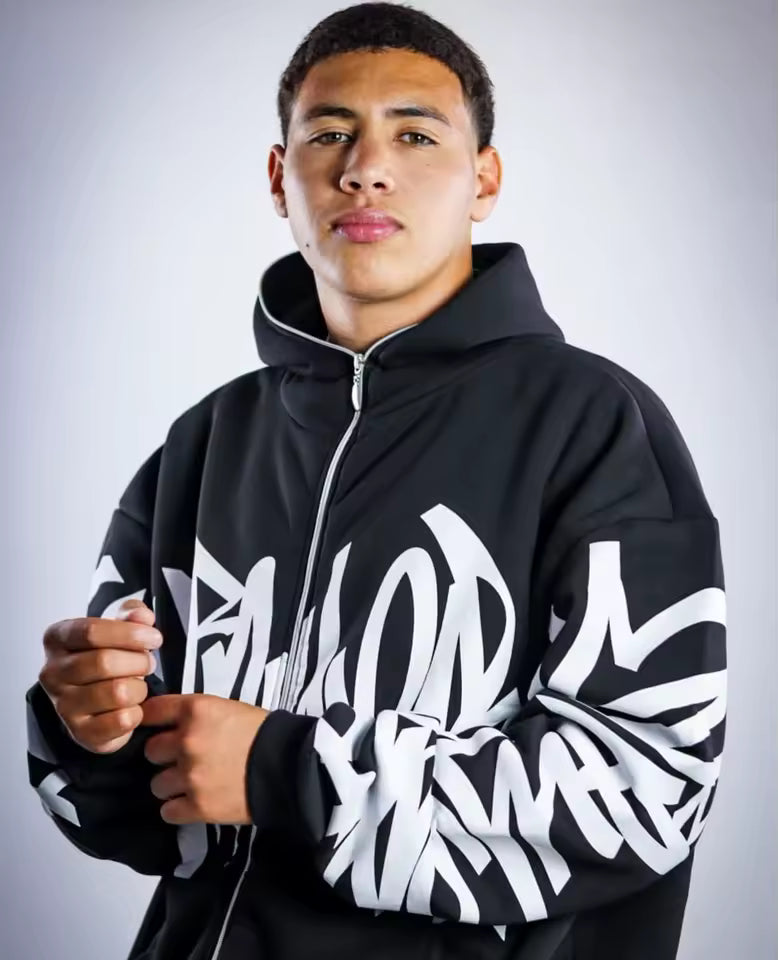 Ink-Bomb Zip-Up