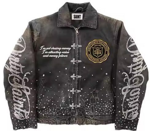 Dirty Saints Rhinestone Jacket
