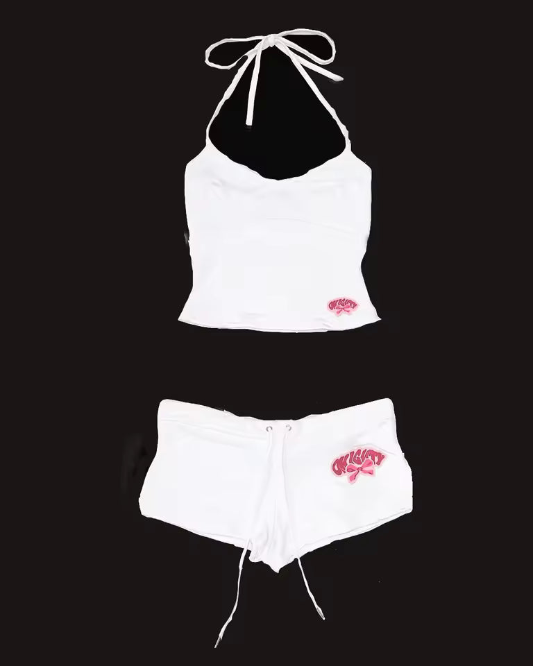 Summer Dream Halter & Shorts Set - Streetwear Boulevard