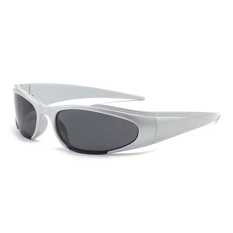 Retro Oval Frame Sunglasses - Streetwear Boulevard