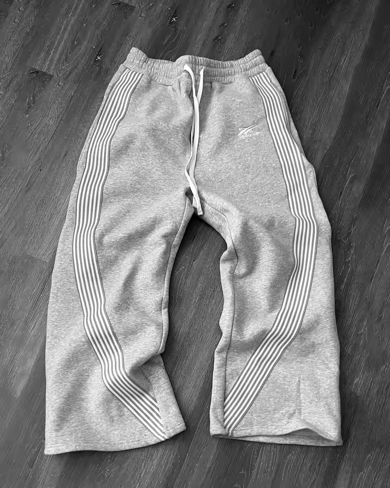 Parallel Stripe Sweats - Streetwear Boulevard