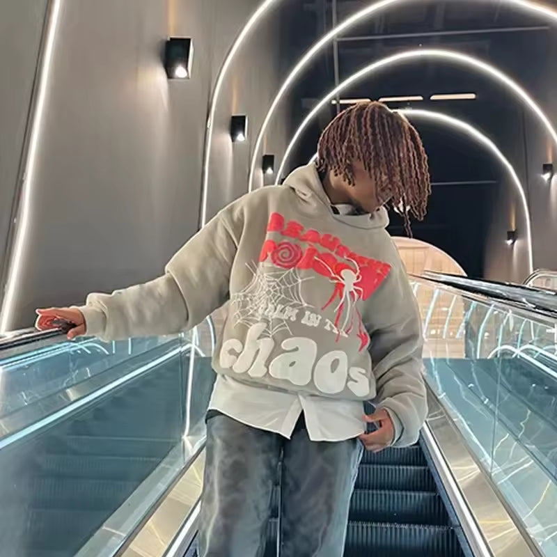 Calm In The Chaos Hoodie - Streetwear Boulevard