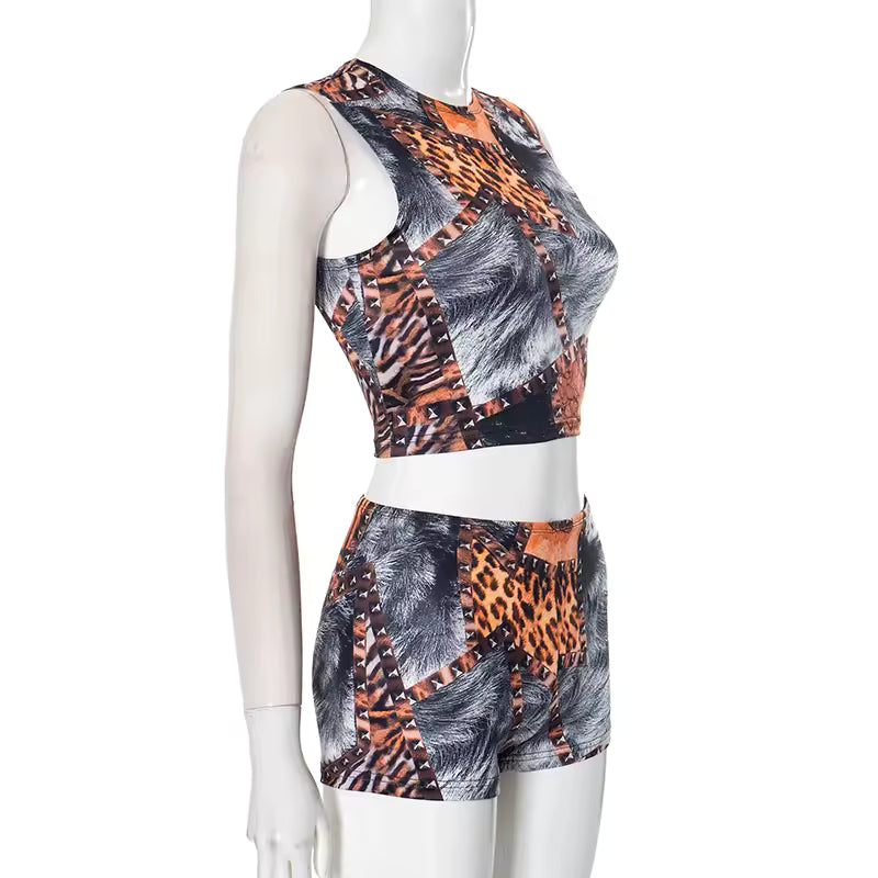 Savannah Sunset Two-Piece Set - Streetwear Boulevard