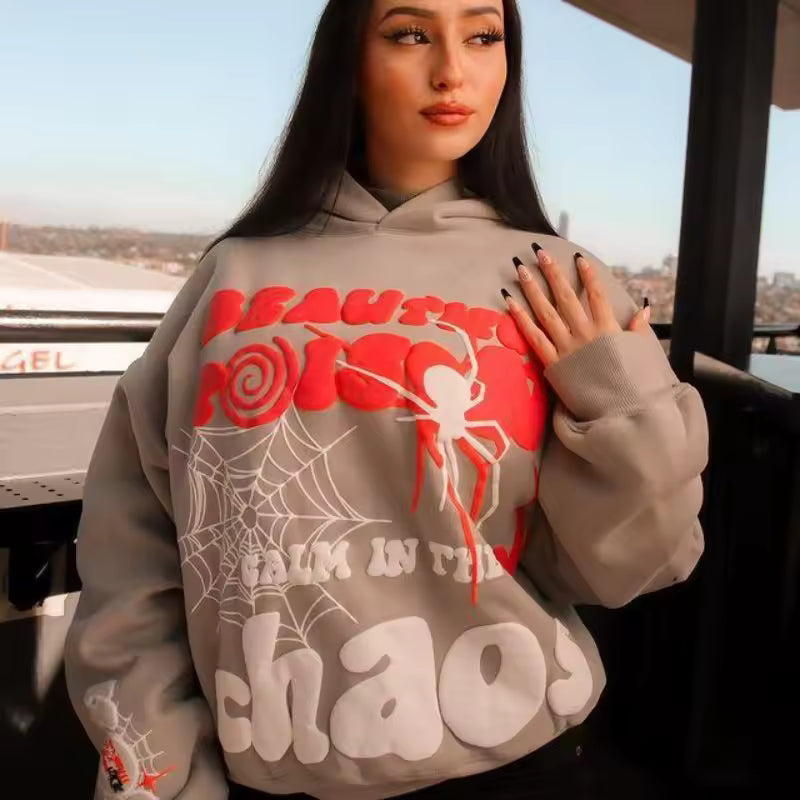 Calm In The Chaos Hoodie - Streetwear Boulevard