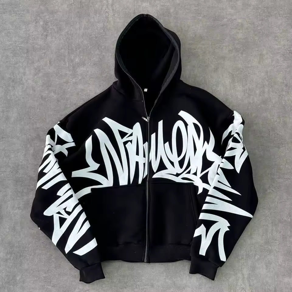 Ink-Bomb Zip-Up