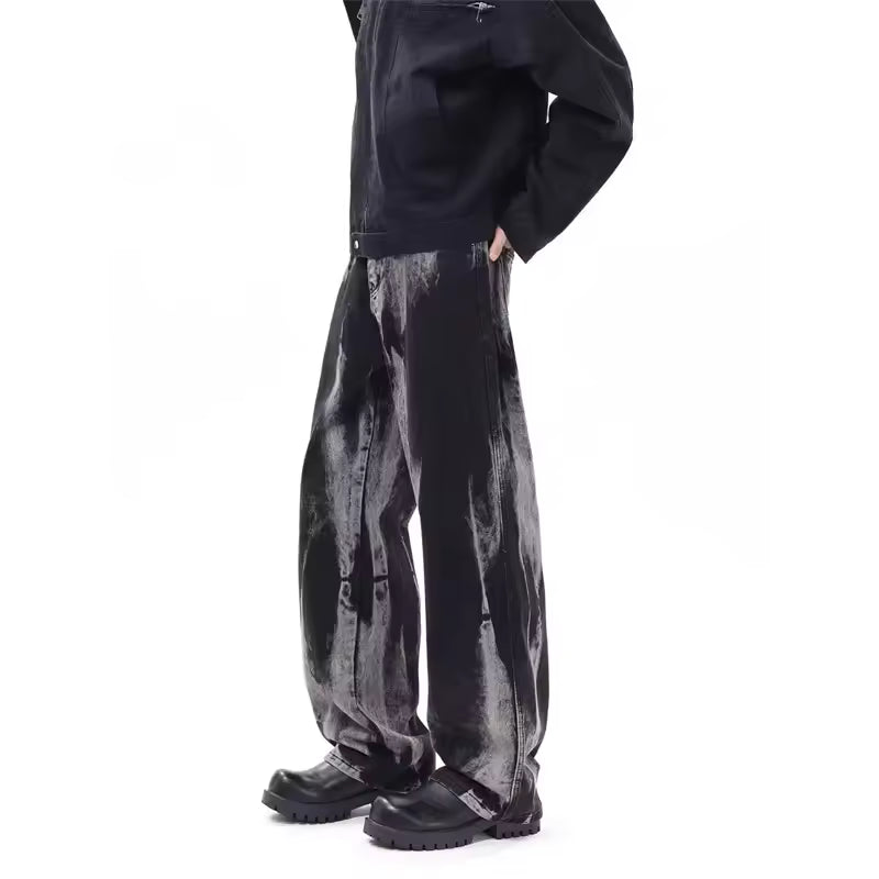 Smoked Out Denim Jeans - Streetwear Boulevard