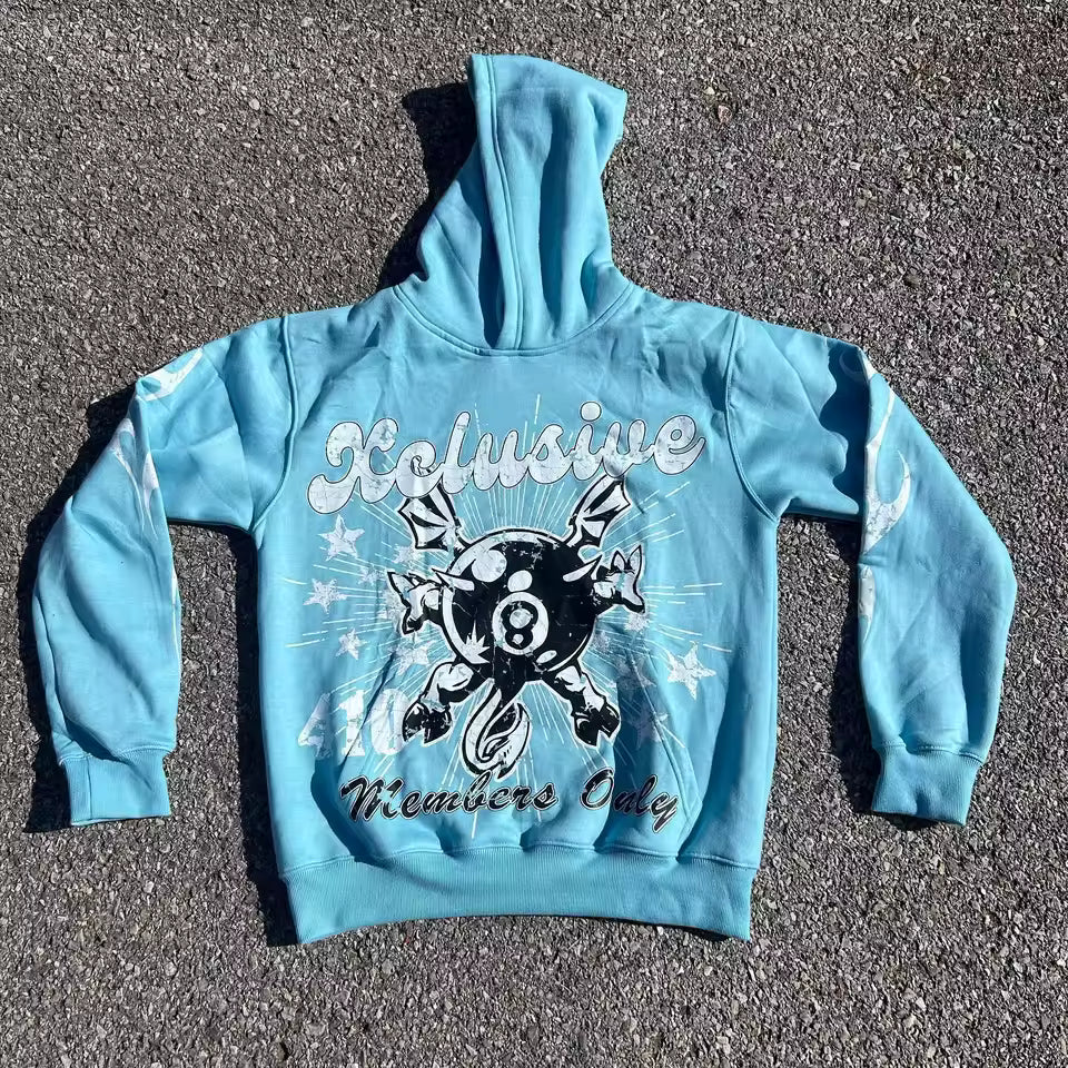 Xelusive 8 Ball Hoodie - Streetwear Boulevard