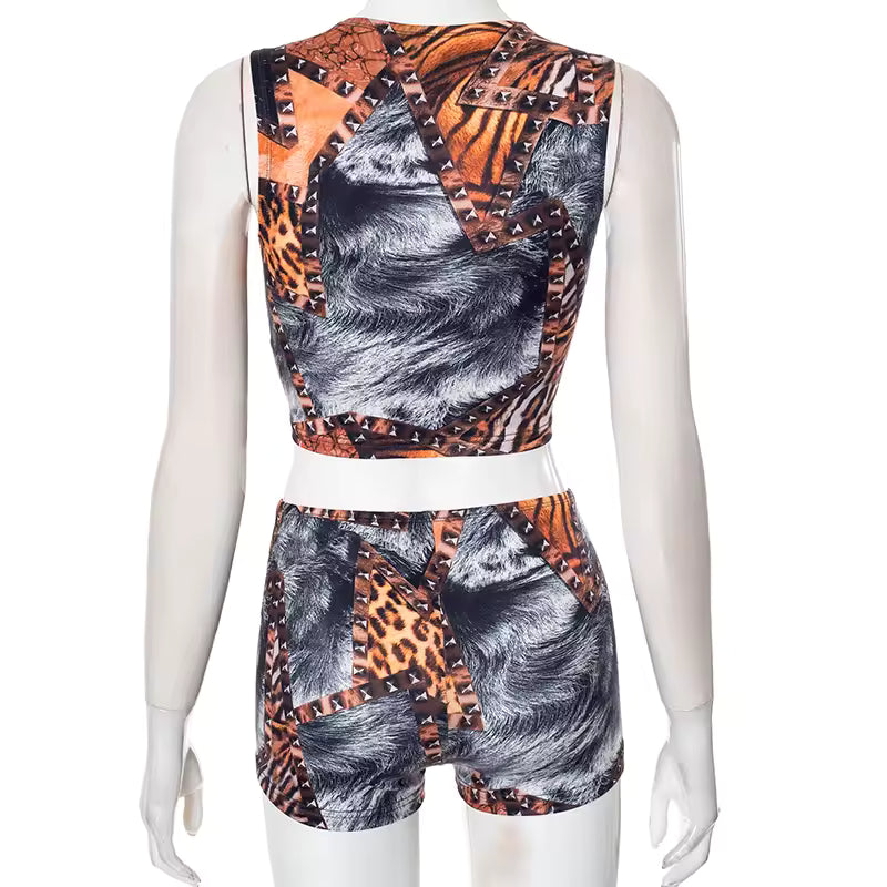 Savannah Sunset Two-Piece Set - Streetwear Boulevard