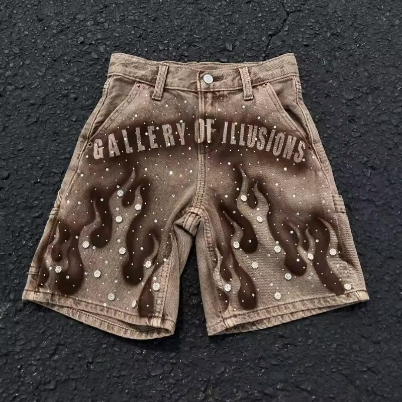 Gallery Of Illusions Shorts - Streetwear Boulevard