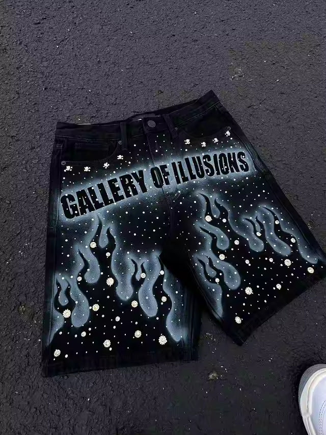Gallery Of Illusions Shorts - Streetwear Boulevard