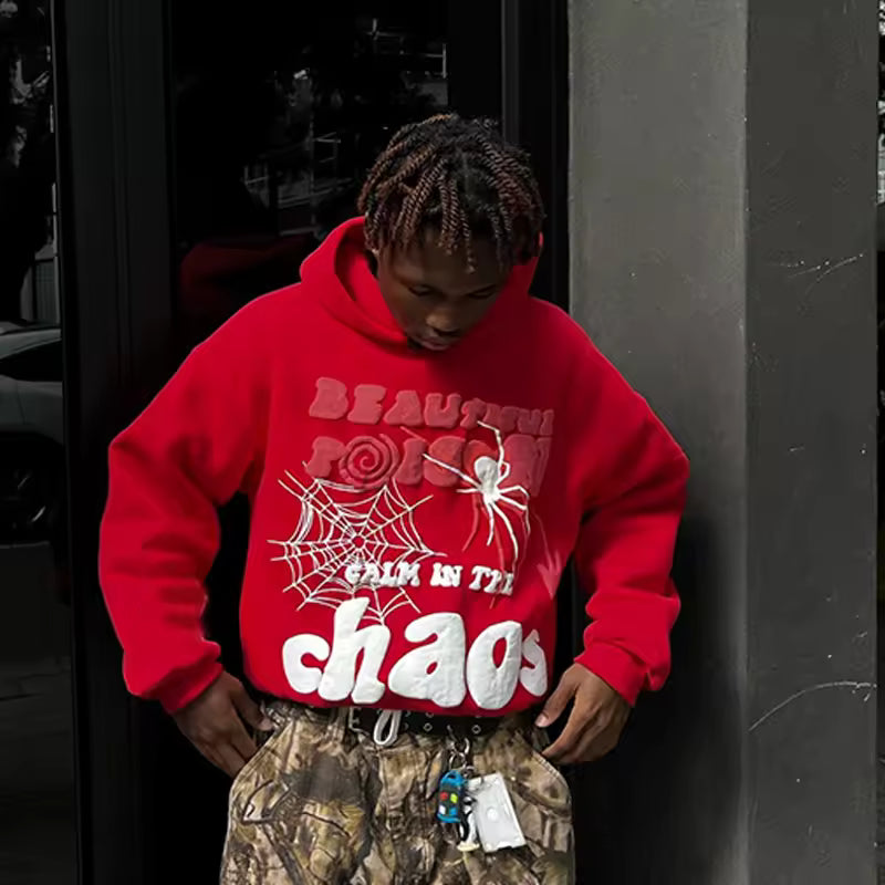 Calm In The Chaos Hoodie - Streetwear Boulevard