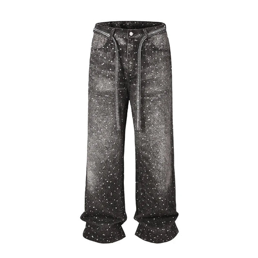 The Crystal Cascade Jeans - Streetwear Boulevard