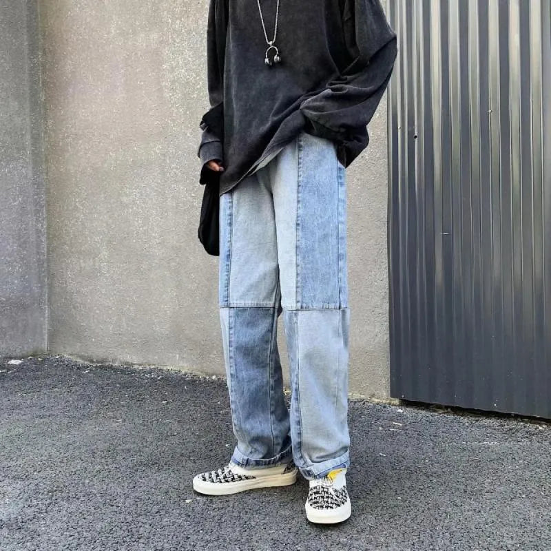 Double Patch Jeans - Streetwear Boulevard