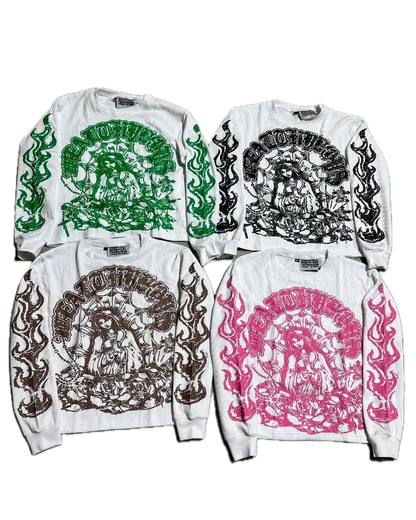 Gothic Devotion Longsleeve - Streetwear Boulevard