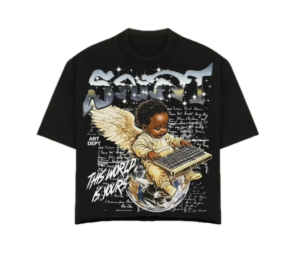 Saint Brnd Dept T-Shirt - Streetwear Boulevard