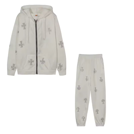 Edgy Cross Comfort Set - Streetwear Boulevard
