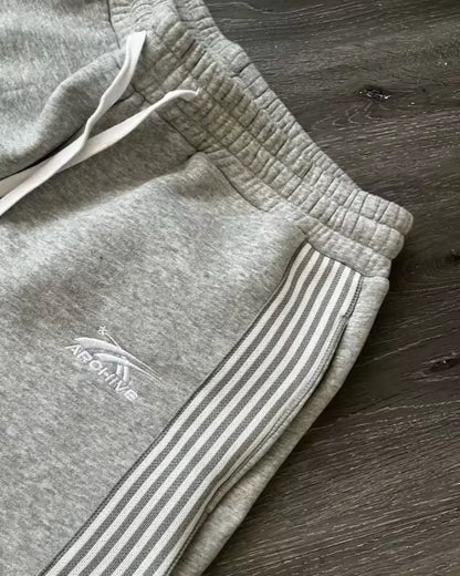 Parallel Stripe Sweats - Streetwear Boulevard