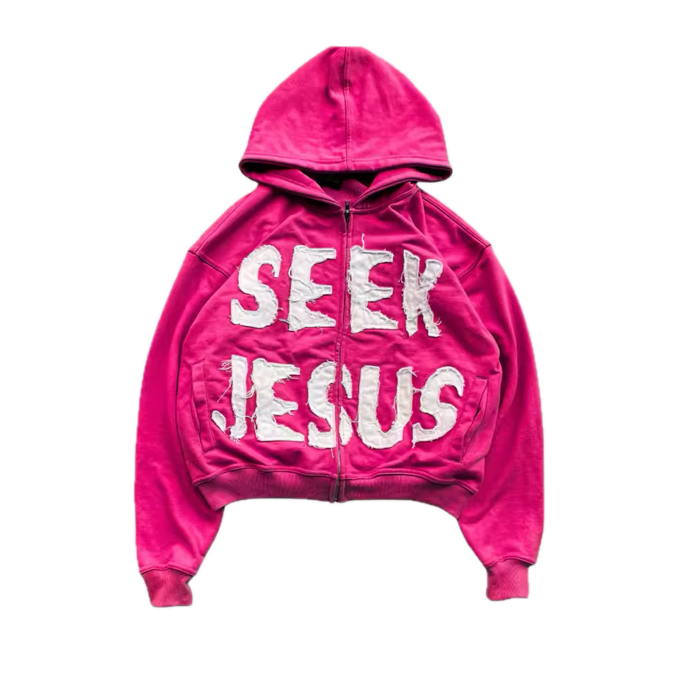 Seek Jesus Jacket - Streetwear Boulevard