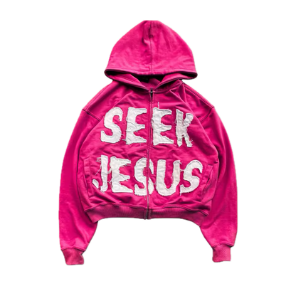 Seek Jesus Jacket - Streetwear Boulevard