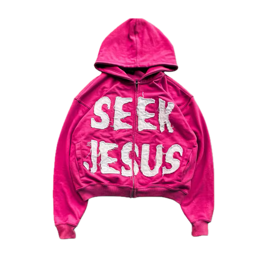 Seek Jesus Jacket - Streetwear Boulevard