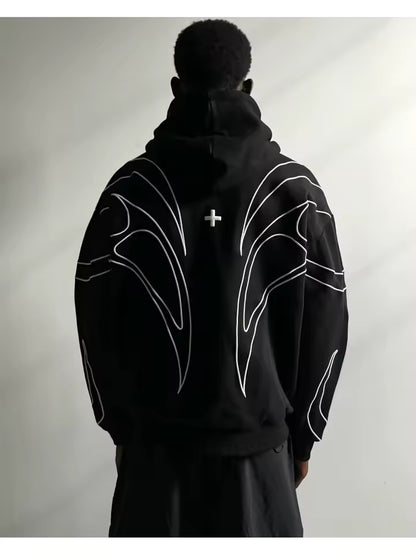Wing Panel Full-Zip Jacket