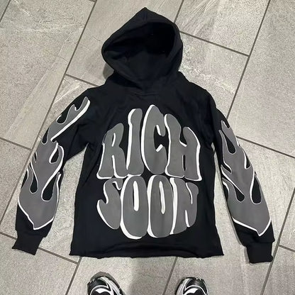 Rich Soon Hoodie - Streetwear Boulevard