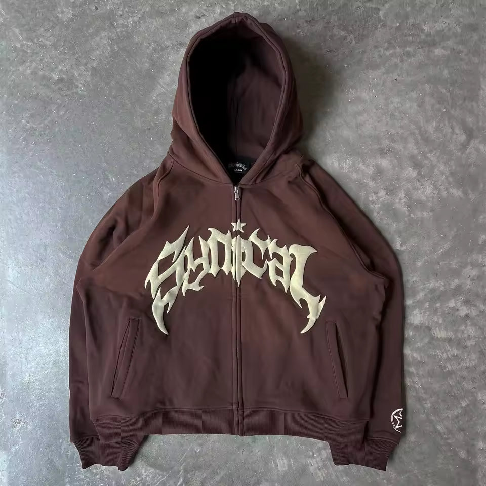 Synical Zip Up Jacket - Streetwear Boulevard