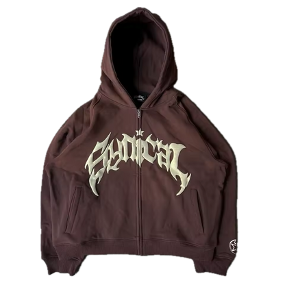 Synical Zip Up Jacket - Streetwear Boulevard
