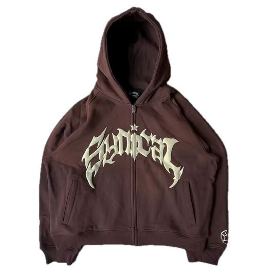 Synical Zip Up Jacket - Streetwear Boulevard