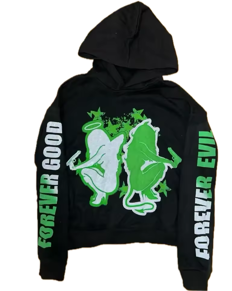 Forever Good Forever Evil Hoodie - Streetwear Boulevard