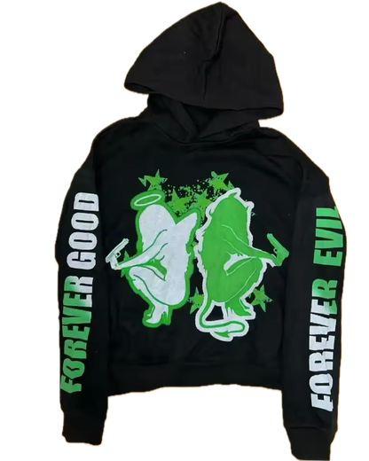 Forever Good Forever Evil Hoodie - Streetwear Boulevard