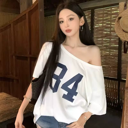 Jersey Number Drop Tee - Streetwear Boulevard