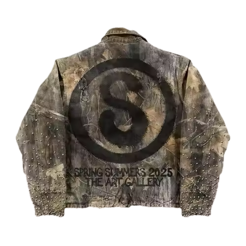 SANT Camo Jacket - Streetwear Boulevard