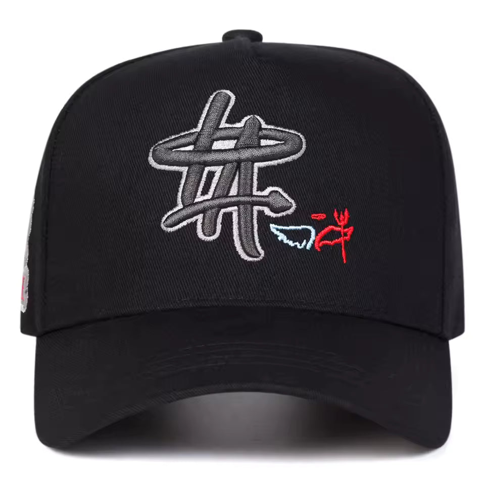 The LA Halo Graffiti Embroidery Cap - Streetwear Boulevard