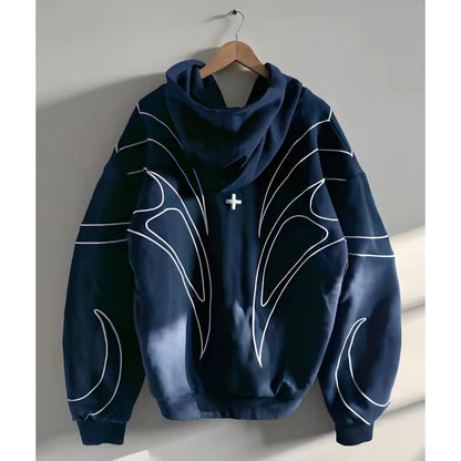 Wing Panel Full-Zip Jacket