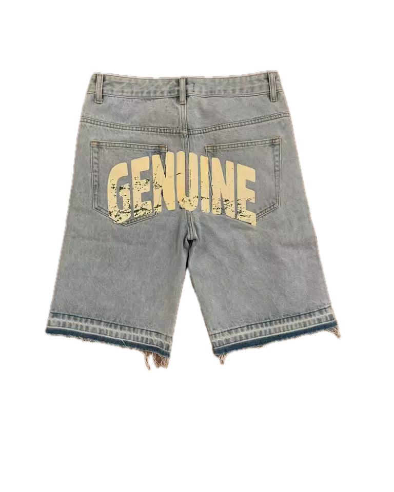 Genuine Cross Rhinestone Shorts - Streetwear Boulevard