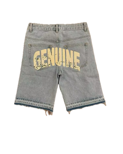 Genuine Cross Rhinestone Shorts - Streetwear Boulevard