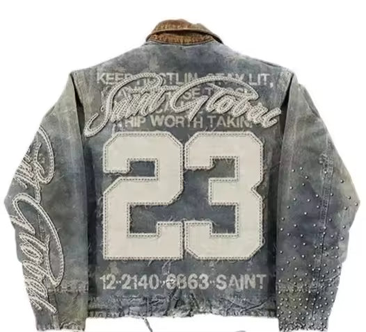 SAINT GLOBAL Embroidered Jacket - Streetwear Boulevard