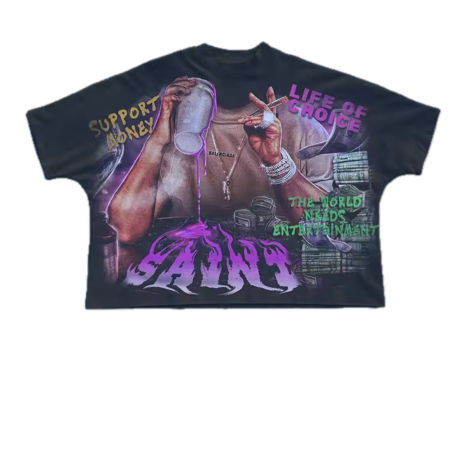 Saint Life of Choice T-Shirt - Streetwear Boulevard
