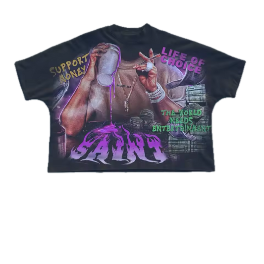 Saint Life of Choice T-Shirt - Streetwear Boulevard