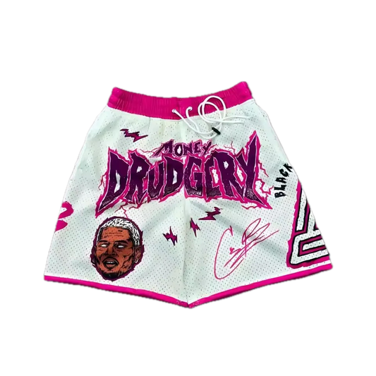 Money Drudgery Mesh Shorts - Streetwear Boulevard