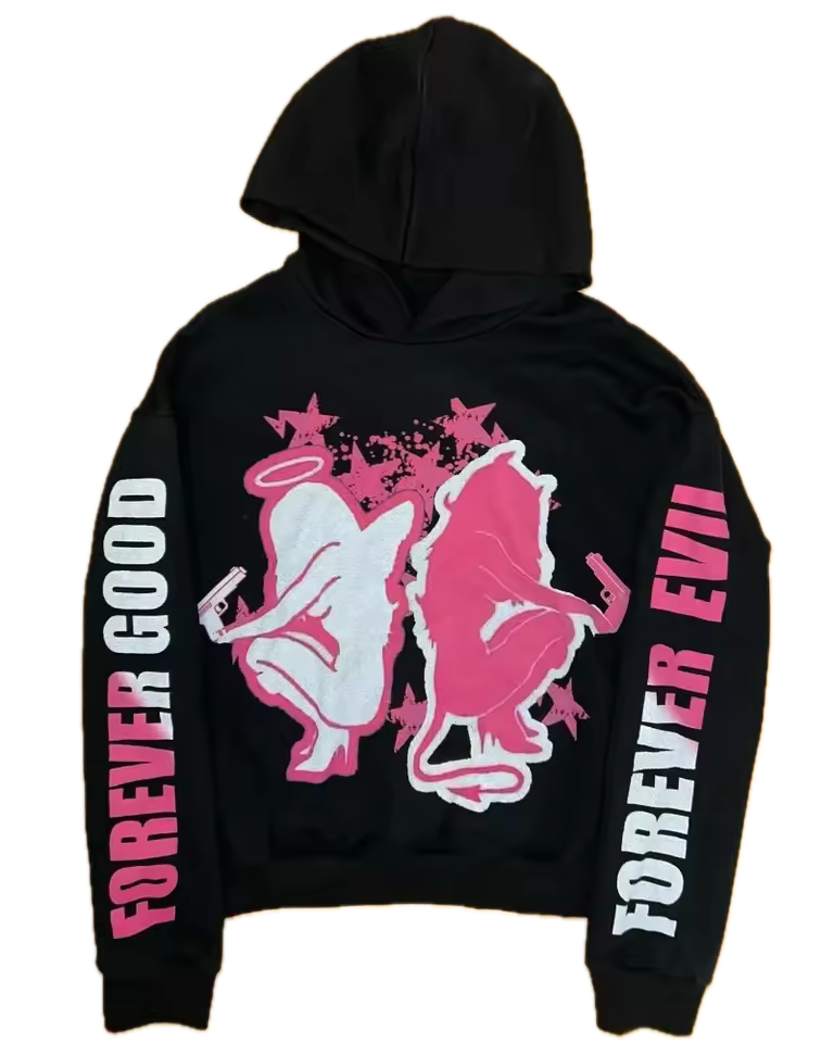 Forever Good Forever Evil Hoodie - Streetwear Boulevard