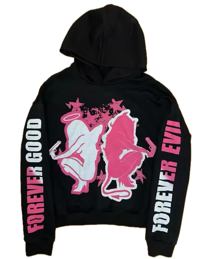 Forever Good Forever Evil Hoodie - Streetwear Boulevard