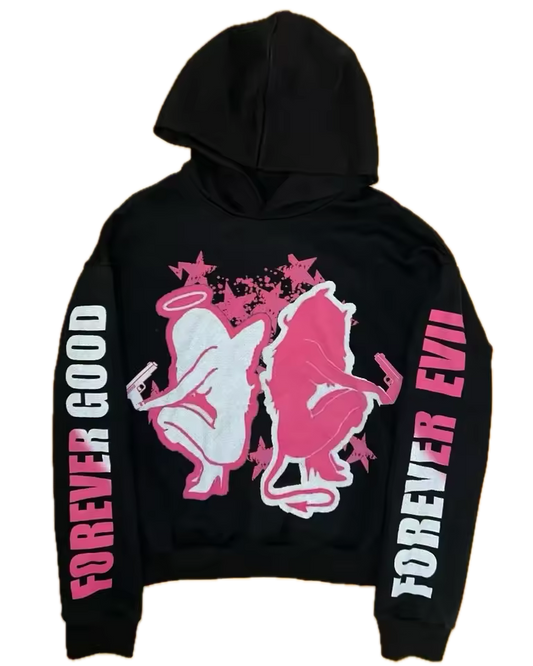 Forever Good Forever Evil Hoodie - Streetwear Boulevard